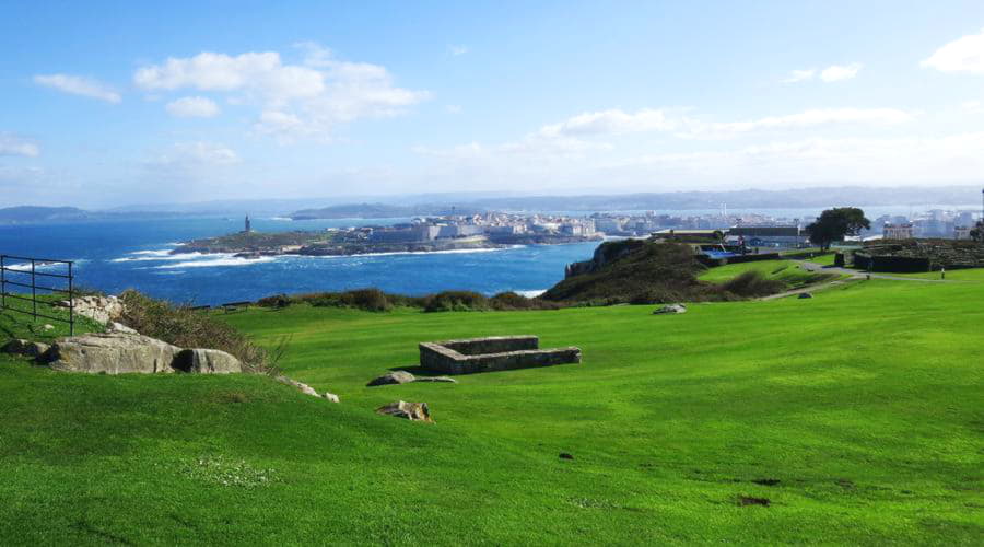 Top car rental deals in A Coruña