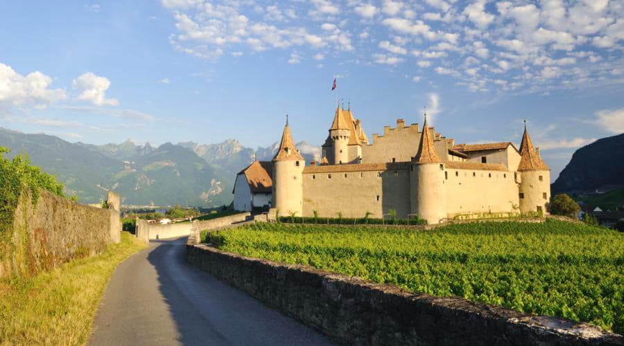 Our car rental services offer a diverse selection of vehicles at in Aigle.