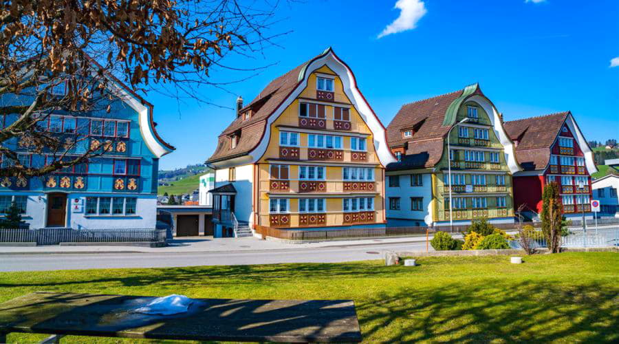 Our car rental services offer a diverse selection of vehicles at in Appenzell.