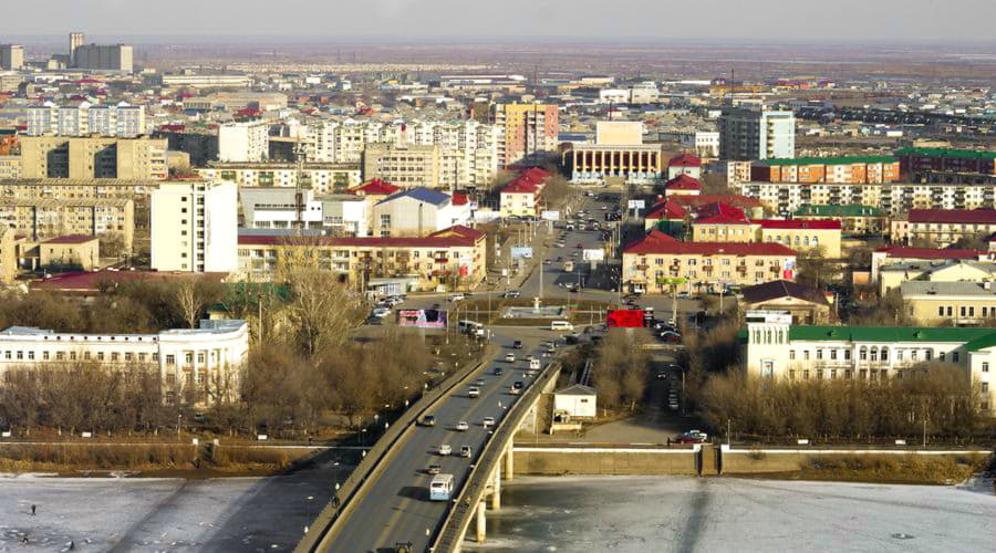 Our car rental services offer a diverse selection of vehicles at in Atyrau.